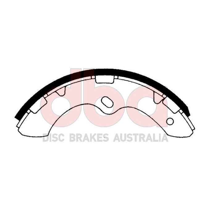 DBA Brake Shoes DBAS1821