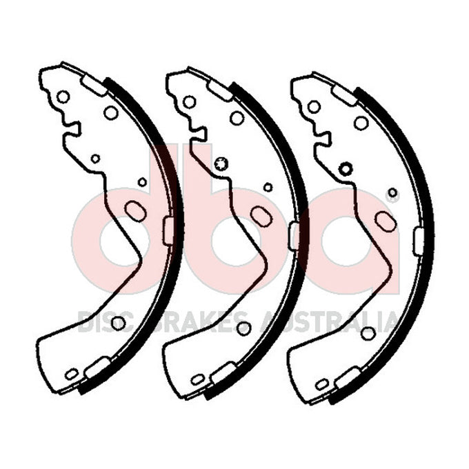 DBA Brake Shoes DBAS1822