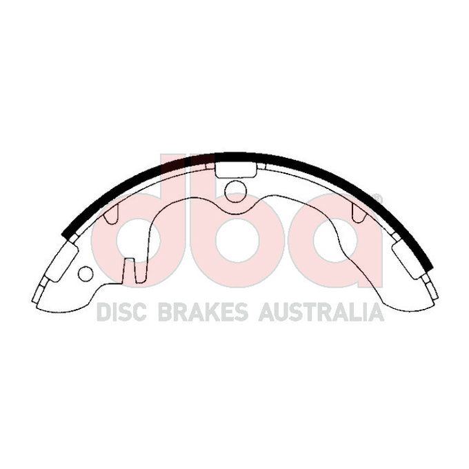 DBA Brake Shoes DBAS1823