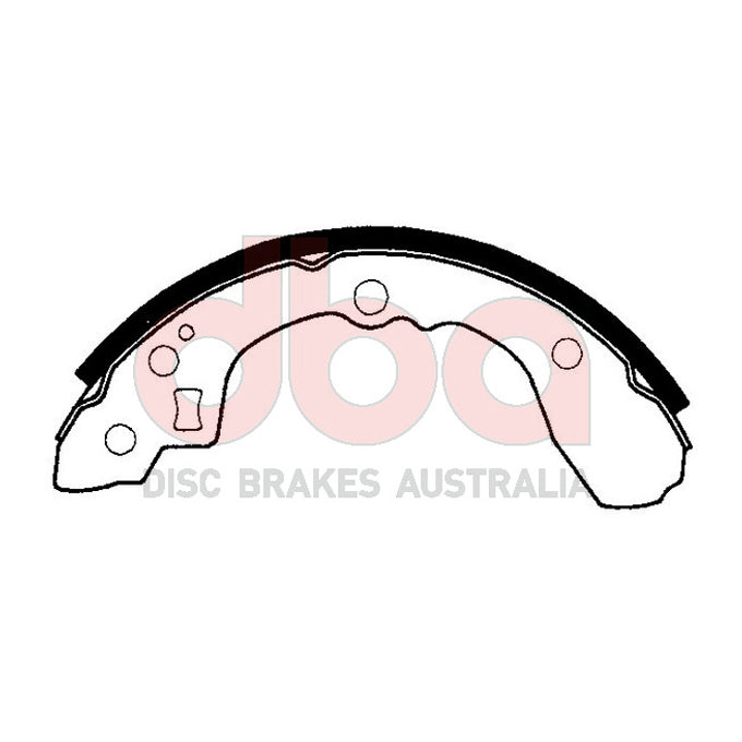 DBA Brake Shoes DBAS1829