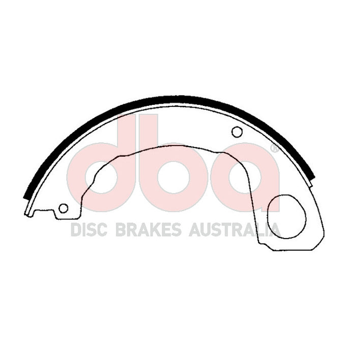 DBA Brake Shoes DBAS1833