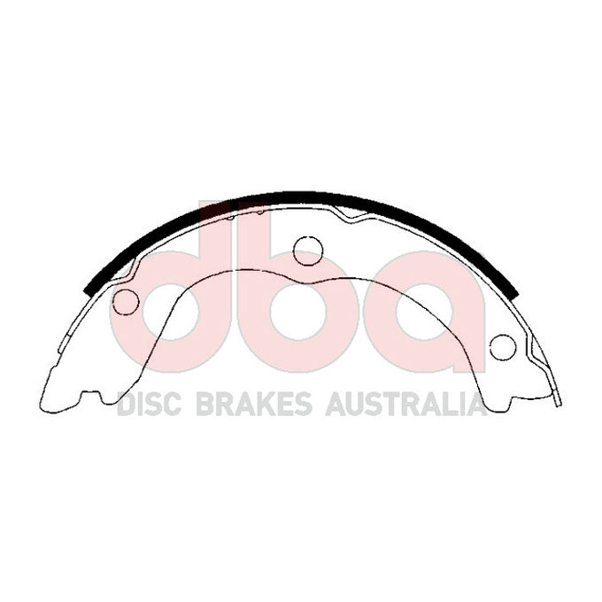 DBA Brake Shoes DBAS1834