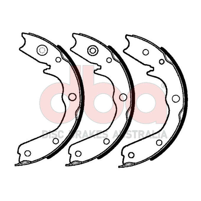 DBA Brake Shoes DBAS1838