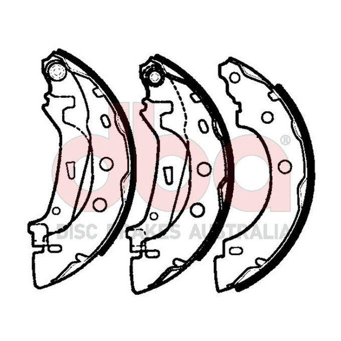 DBA Brake Shoes DBAS1840