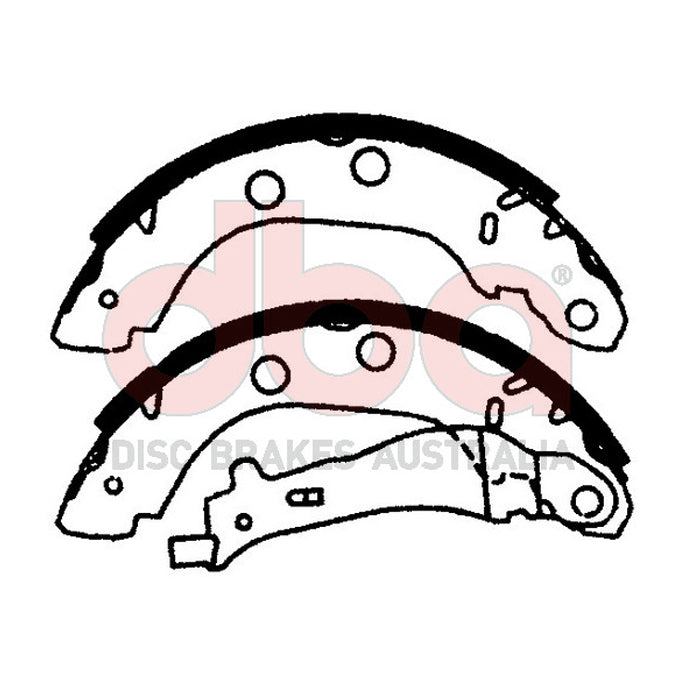 DBA Brake Shoes DBAS1842