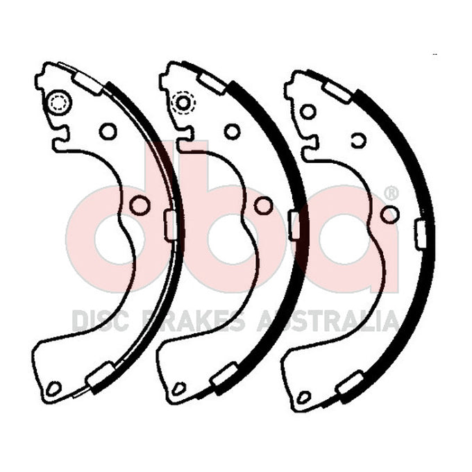DBA Brake Shoes DBAS1845