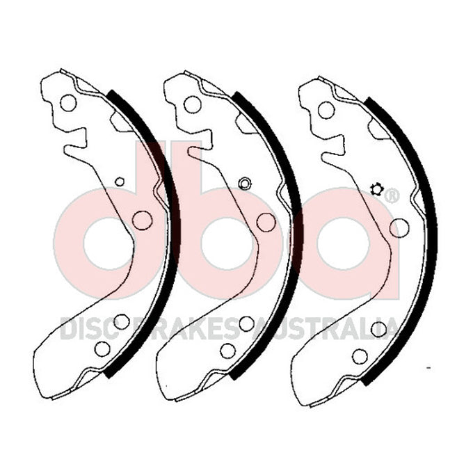 DBA Brake Shoes DBAS1849