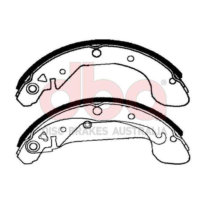 DBA Brake Shoes DBAS1854