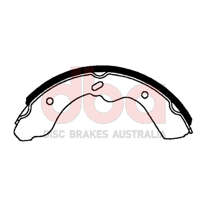 DBA Brake Shoes DBAS1856