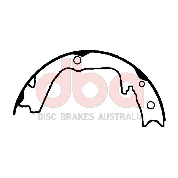 DBA Brake Shoes DBAS1857