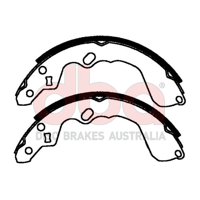 DBA Brake Shoes DBAS1858