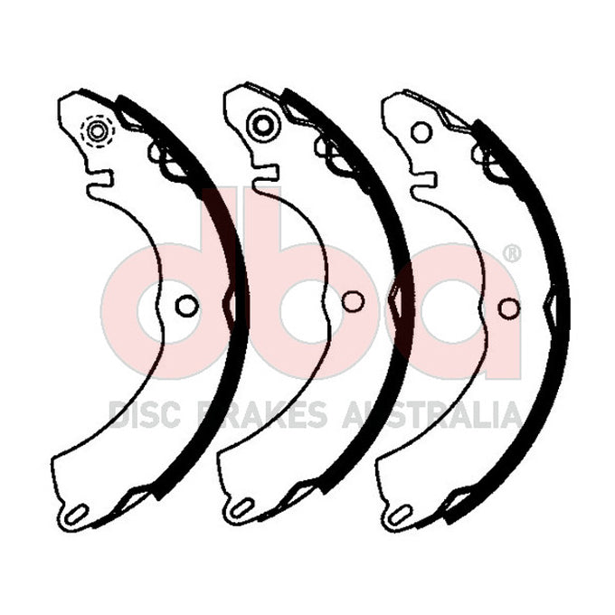 DBA Brake Shoes DBAS1867