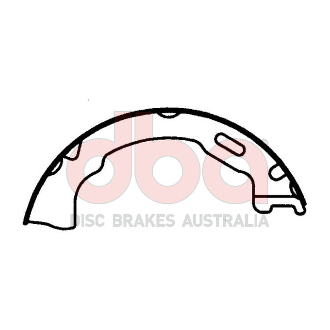 DBA Brake Shoes DBAS1868