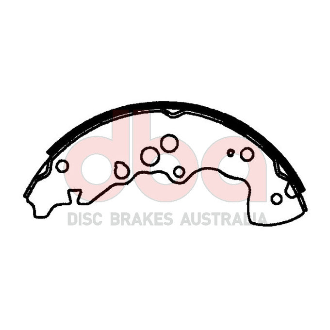 DBA Brake Shoes DBAS1869
