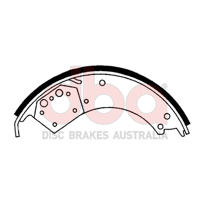 DBA Brake Shoes DBAS1875