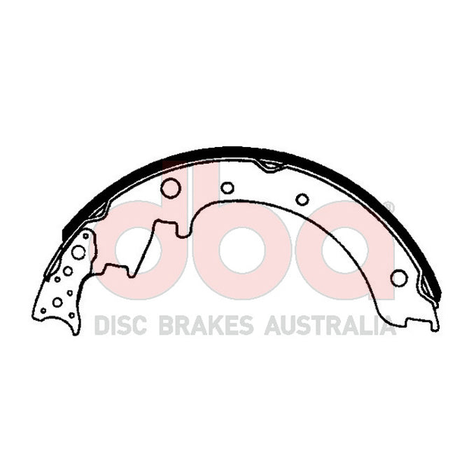DBA Brake Shoes DBAS1876