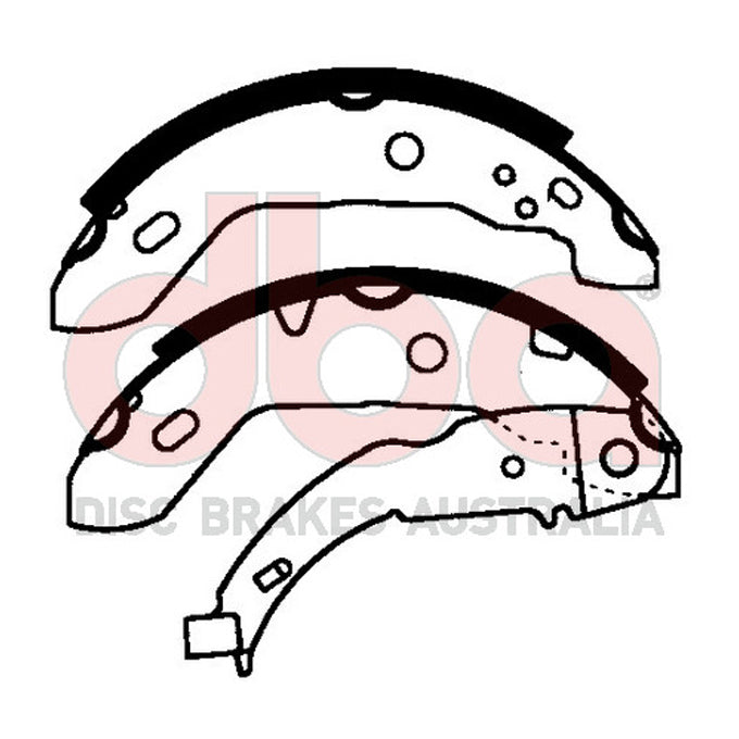 DBA Brake Shoes DBAS1877