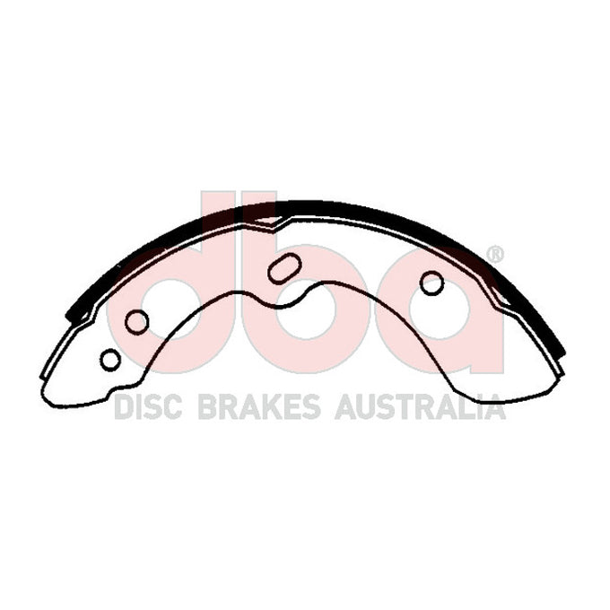 DBA Brake Shoes DBAS1887