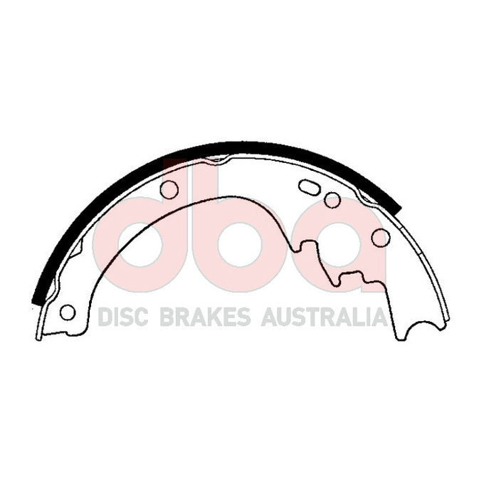 DBA Brake Shoes DBAS1891