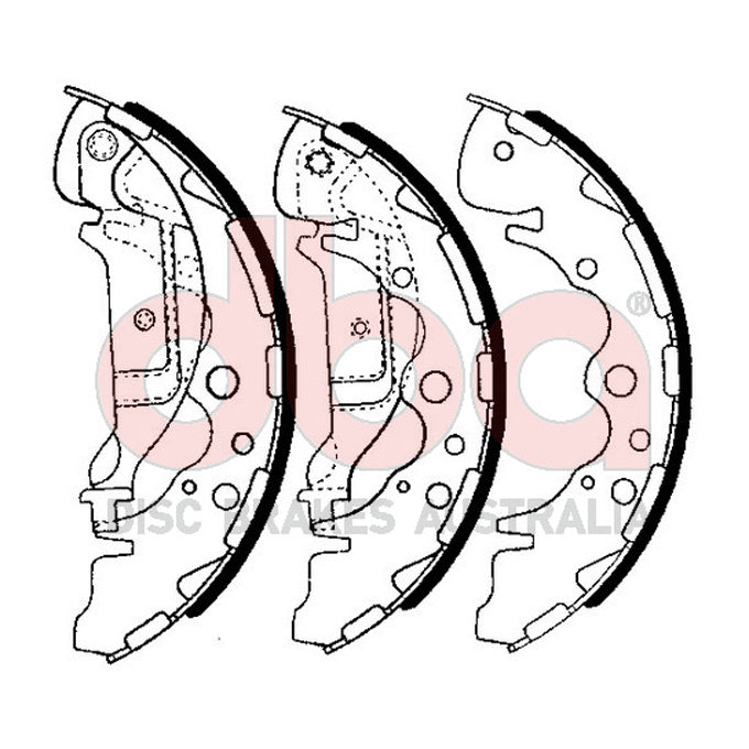 DBA Brake Shoes DBAS1894