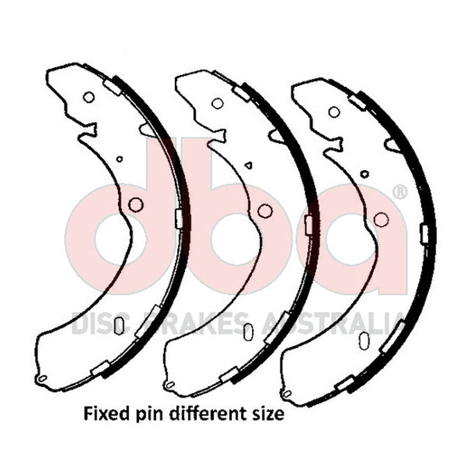 DBA Brake Shoes DBAS1901