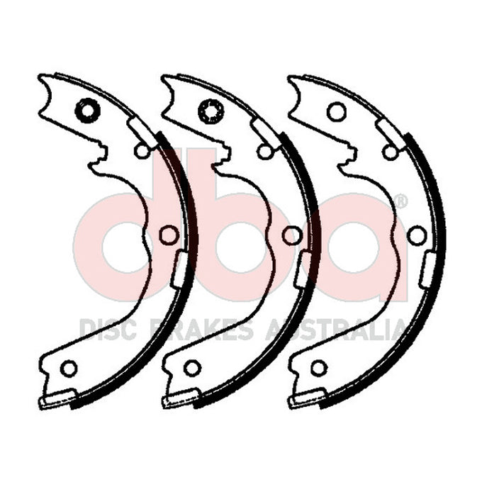 DBA Brake Shoes DBAS1916