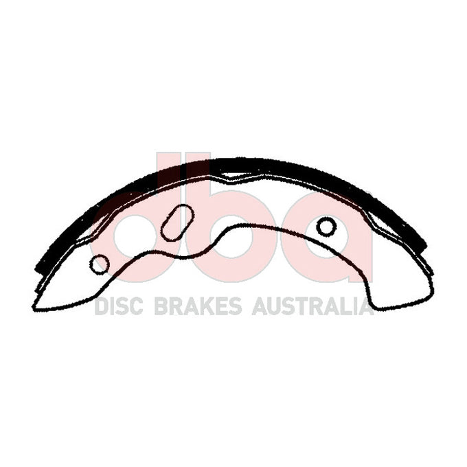 DBA Brake Shoes DBAS1919