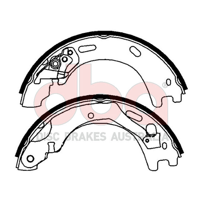 DBA Brake Shoes DBAS1924