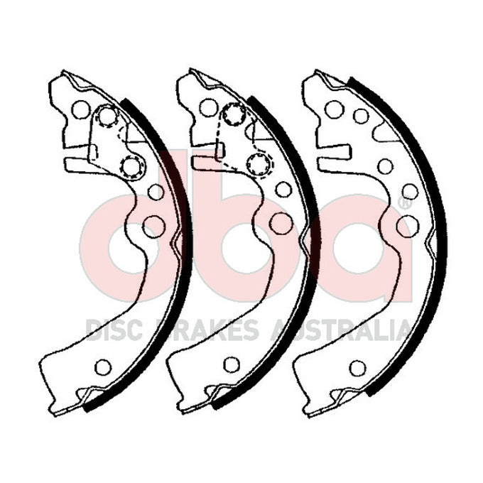 DBA Brake Shoes DBAS1927