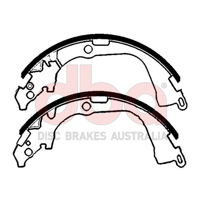 DBA Brake Shoes DBAS1933