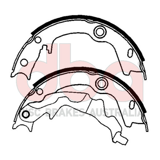 DBA Brake Shoes DBAS1956