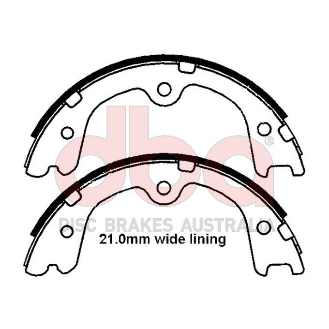 DBA Brake Shoes DBAS1958