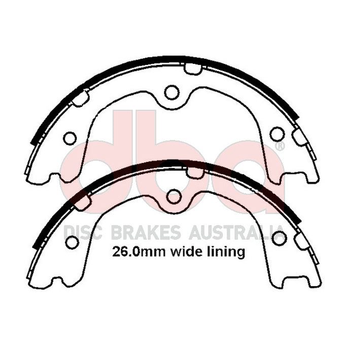 DBA Brake Shoes DBAS1959