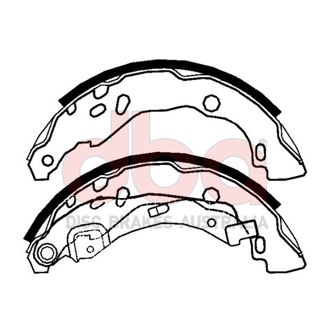 DBA Brake Shoes DBAS1964