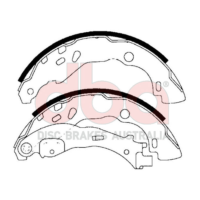 DBA Brake Shoes DBAS1990