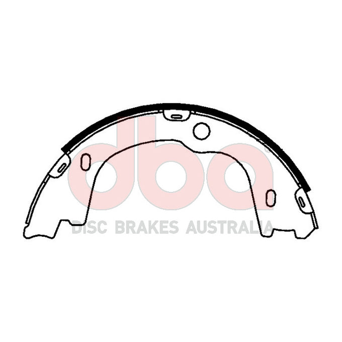 DBA Brake Shoes DBAS1991