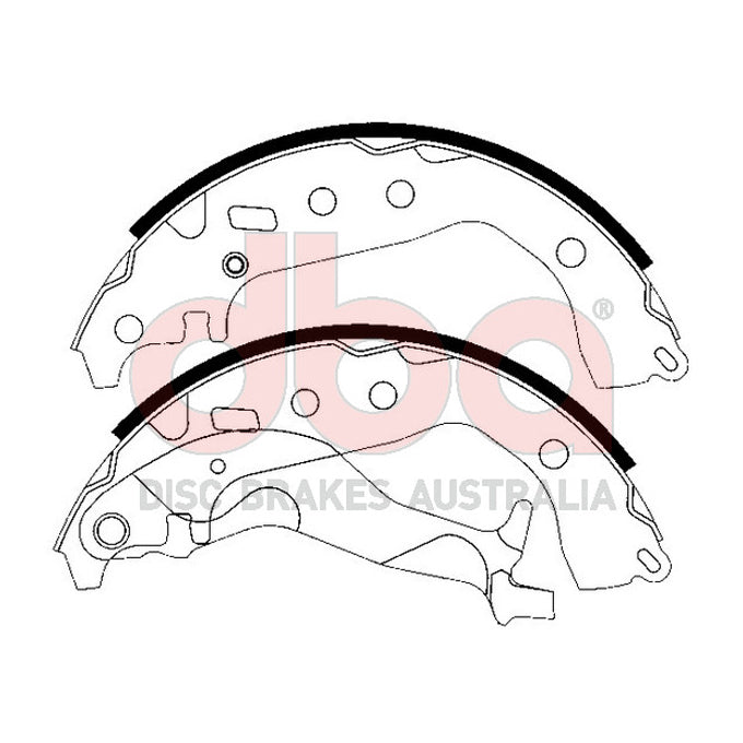 DBA Brake Shoes DBAS2001
