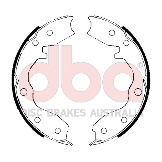 DBA Brake Shoes DBAS2012