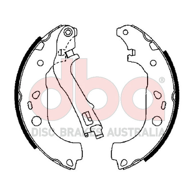 DBA Brake Shoes DBAS2013