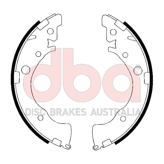 DBA Brake Shoes DBAS2018