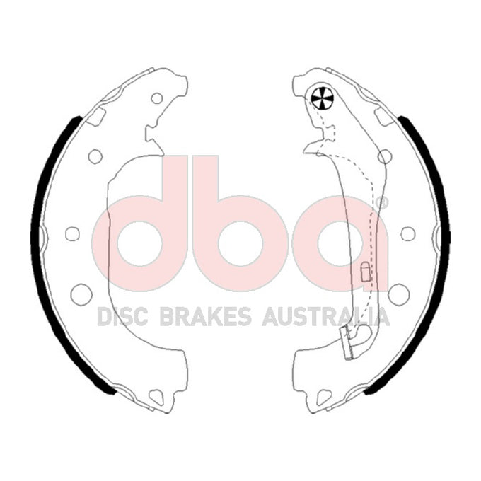 DBA Brake Shoes DBAS2036