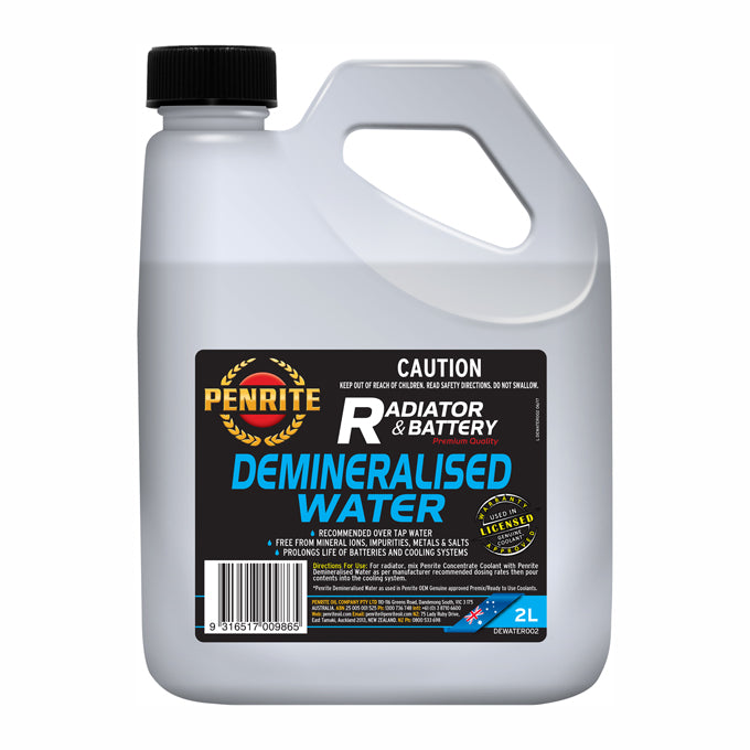 Penrite Demineralised Water 2L - DEWATER002