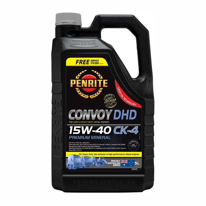 Penrite Convoy DHD Premium Mineral 15W-40 5L - DHD005