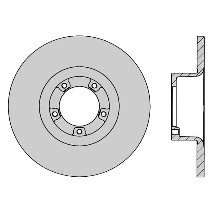 Protex Ultra Disc Rotor DR008