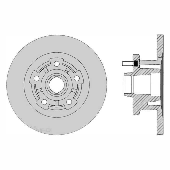Protex Ultra Disc Rotor DR010