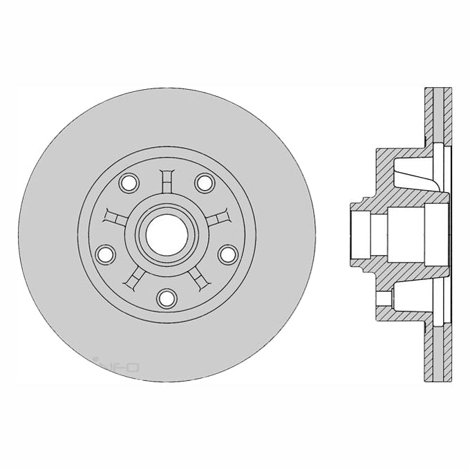 Protex Ultra Disc Rotor DR014