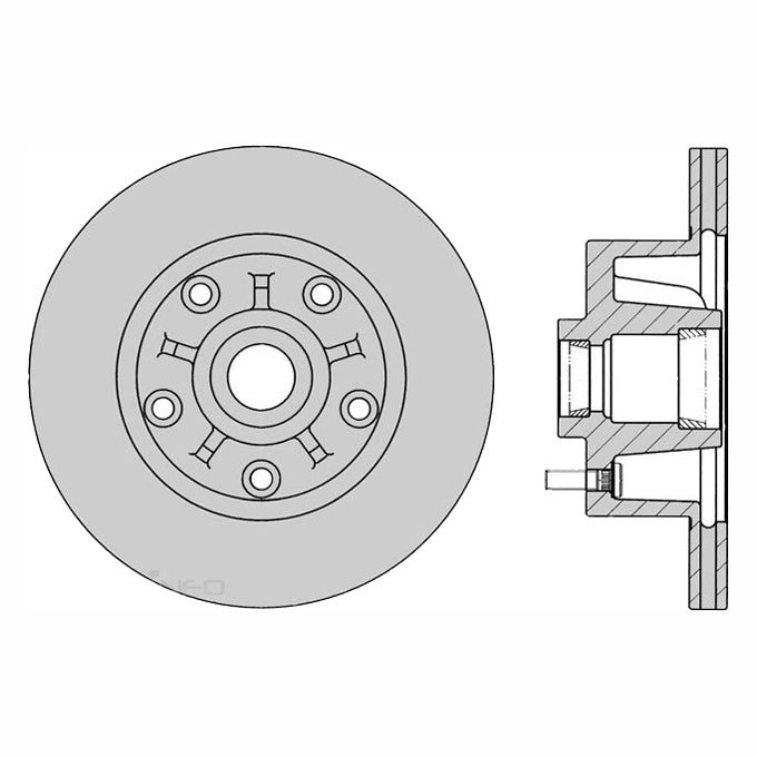 Protex Ultra Disc Rotor DR015