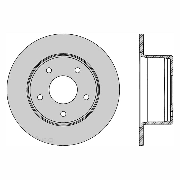 Protex Ultra Disc Rotor DR016