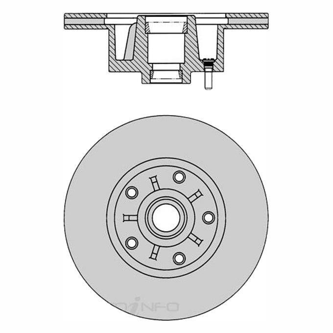 Protex Ultra Disc Rotor DR017