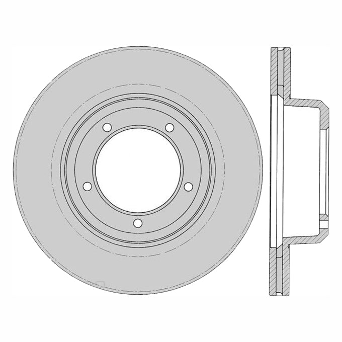 Protex Ultra Disc Rotor DR086
